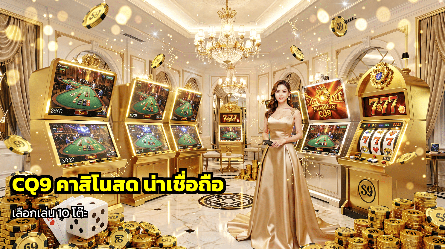CQ9 คาสิโนสด