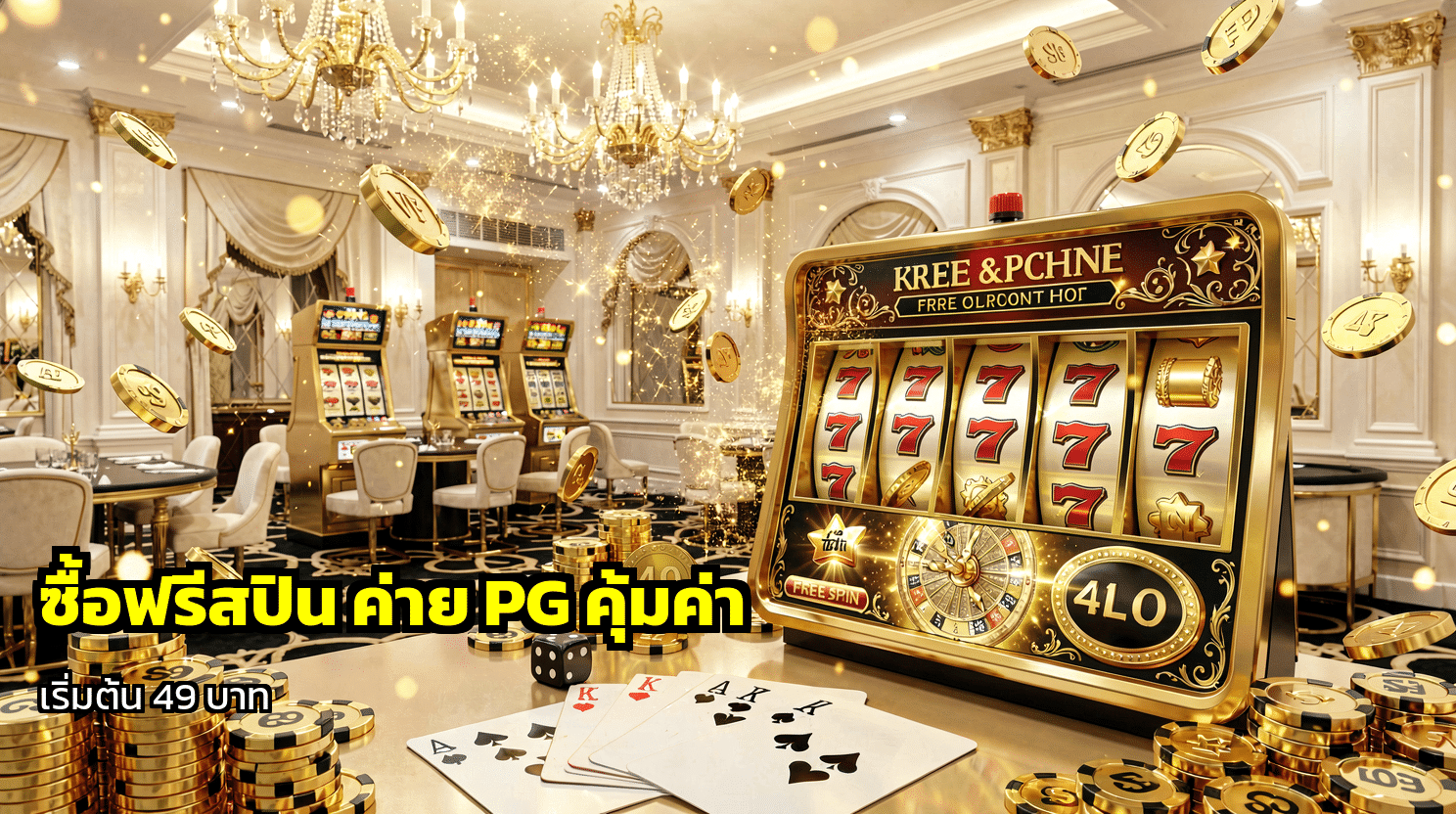 ซื้อฟรีสปิน ค่าย PG
