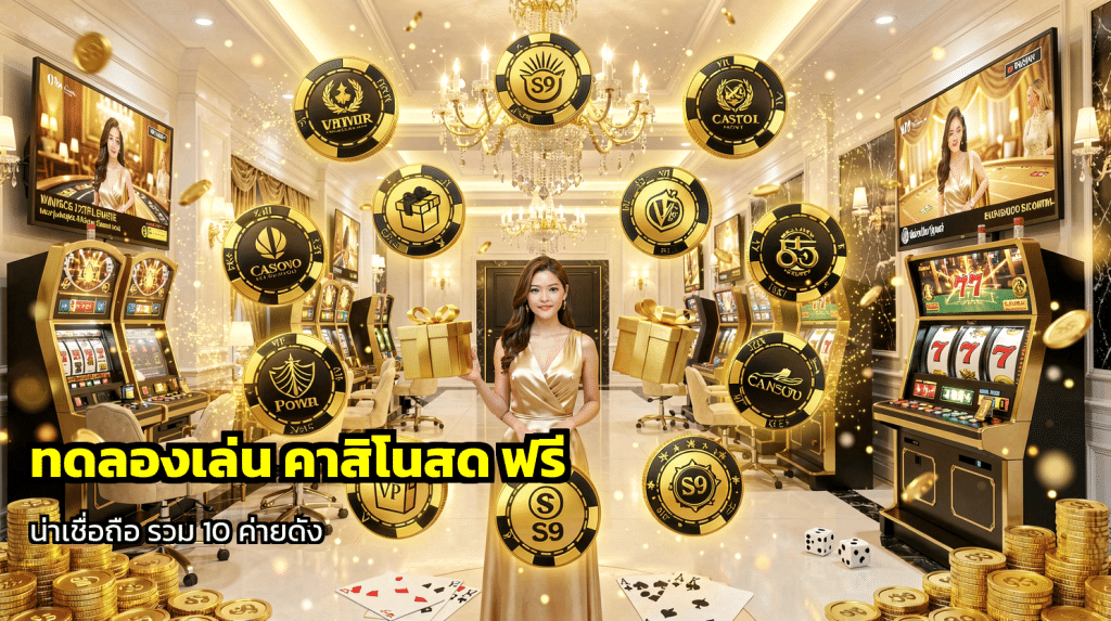 ทดลองเล่น คาสิโนสด ฟรี